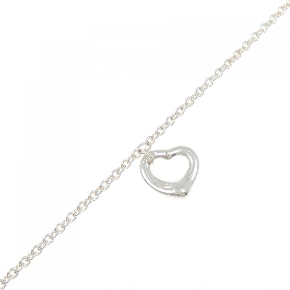 TIFFANY & CO. Silver Heart Charm Bracelet